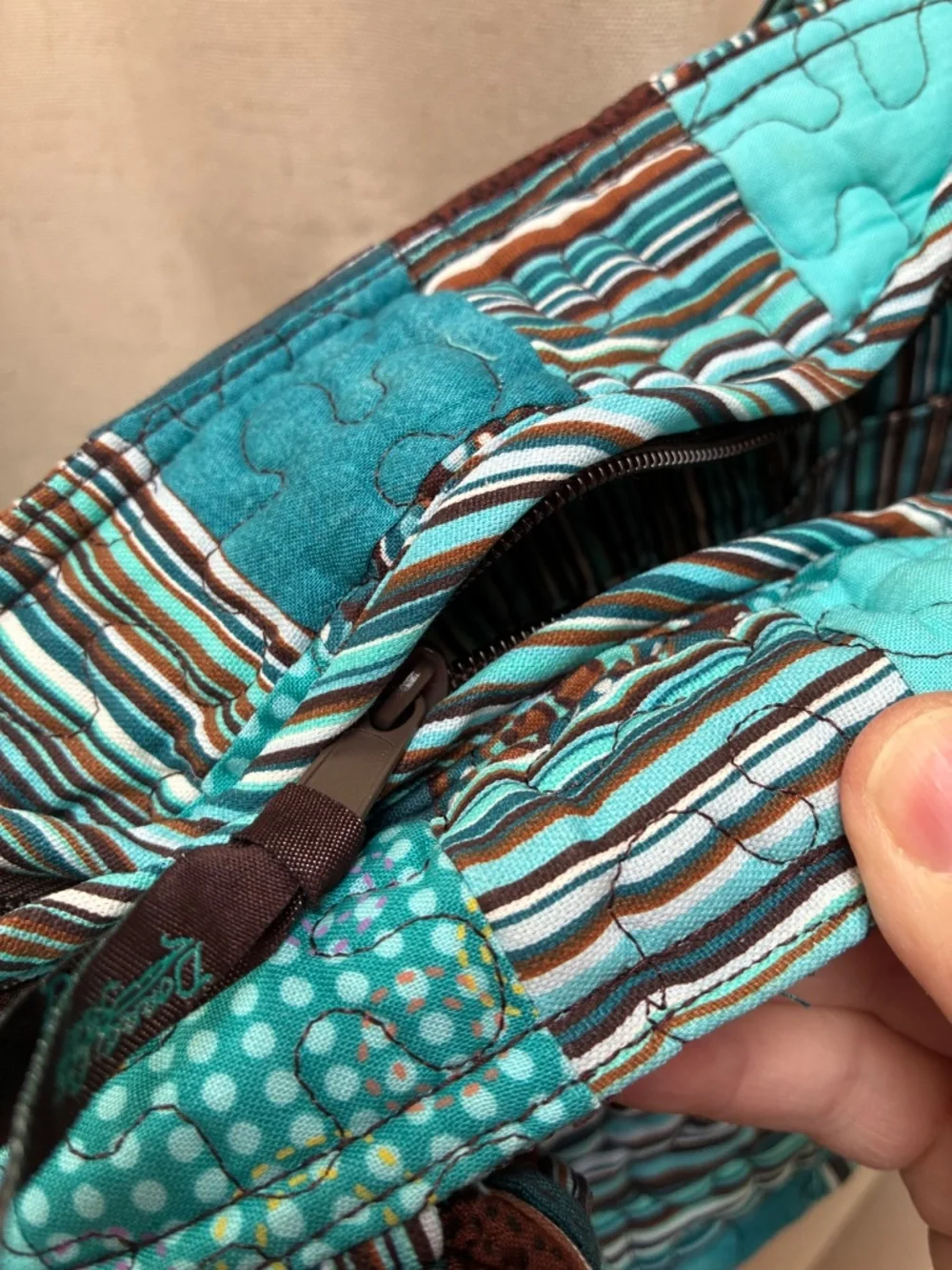 NWT Quilted Shoulder Bag by Donna Sharp - Picture 6 of 7